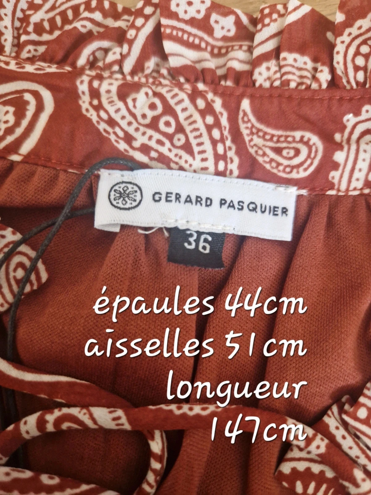 Vestido largo - 36 - Gérard Pasquier – photo 8